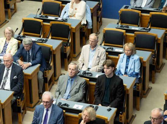 XV Riigikogu ja 20. Augusti Klubi pidulik ühisistung