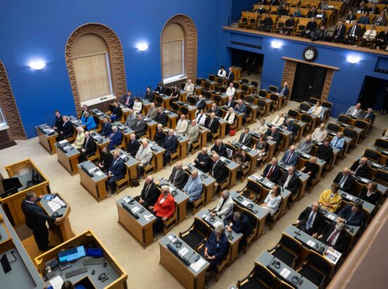 XV Riigikogu ja 20. Augusti Klubi pidulik ühisistung