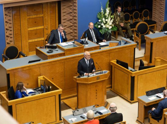 XV Riigikogu ja 20. Augusti Klubi pidulik ühisistung