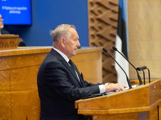 XV Riigikogu ja 20. Augusti Klubi pidulik ühisistung