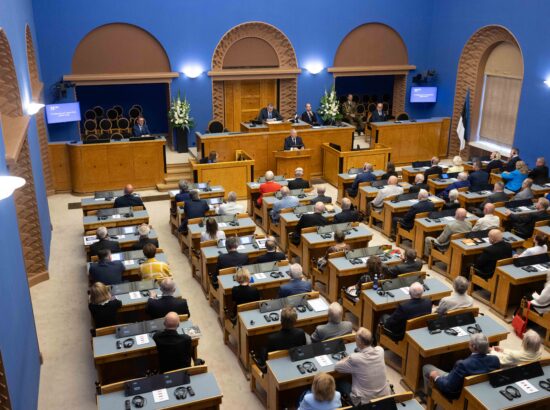 XV Riigikogu ja 20. Augusti Klubi pidulik ühisistung