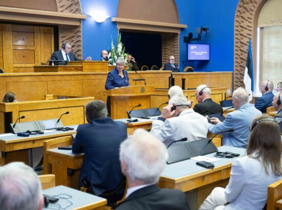 XV Riigikogu ja 20. Augusti Klubi pidulik ühisistung