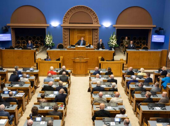 XV Riigikogu ja 20. Augusti Klubi pidulik ühisistung