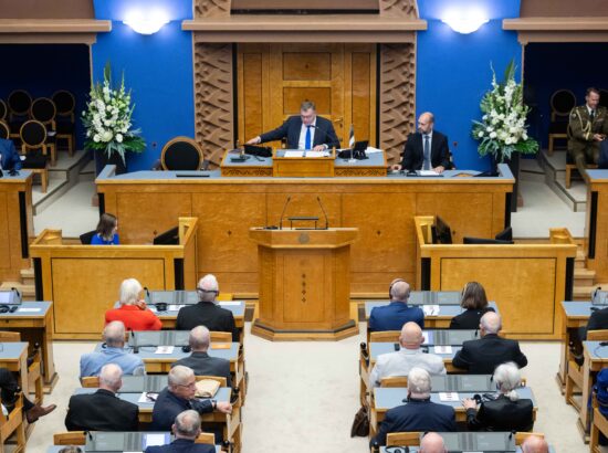 XV Riigikogu ja 20. Augusti Klubi pidulik ühisistung