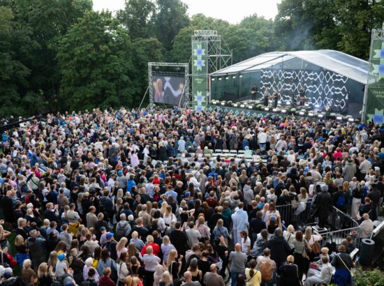 Pidupäevakontsert „Mineviku hääl. Tuleviku kõla“ Kuberneri aias