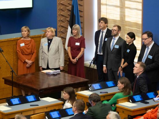 Vabariigi Presidendi valimise I voor – valimistulemuste väljakuulutamine