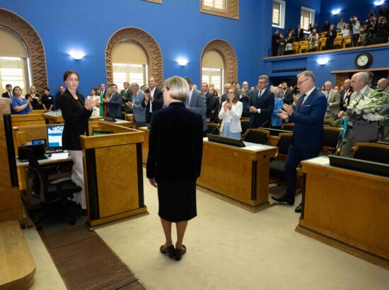 Vabariigi Presidendi valimise I voor – valimistulemuste väljakuulutamine