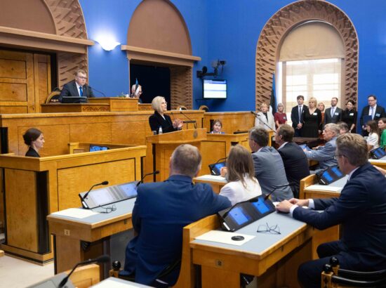 Vabariigi Presidendi valimise I voor – valimistulemuste väljakuulutamine