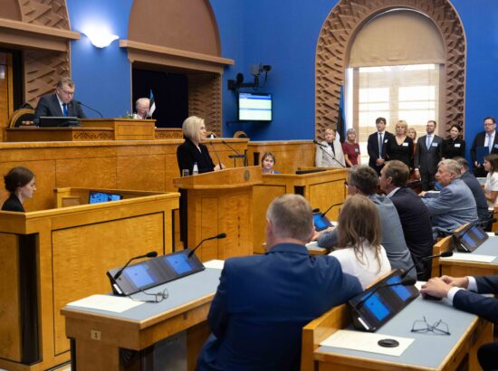 Vabariigi Presidendi valimise I voor – valimistulemuste väljakuulutamine