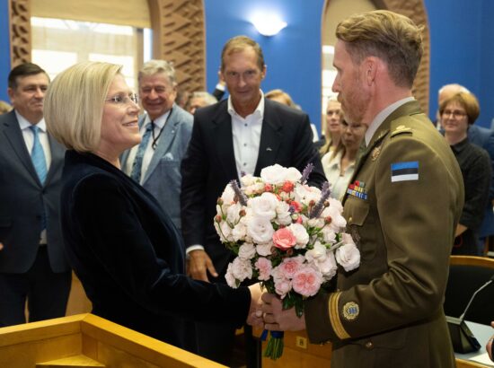 Vabariigi Presidendi valimise I voor – valimistulemuste väljakuulutamine