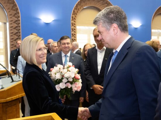 Vabariigi Presidendi valimise I voor – valimistulemuste väljakuulutamine