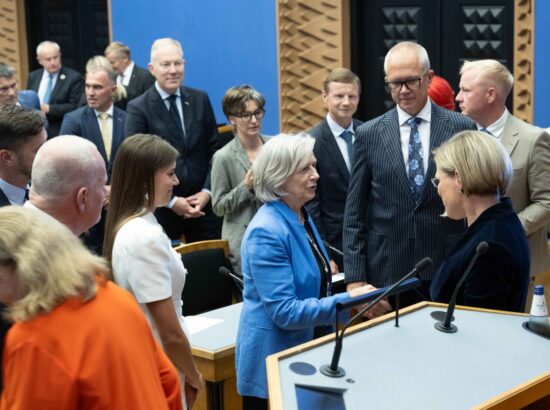 Vabariigi Presidendi valimise I voor – valimistulemuste väljakuulutamine