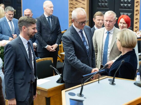 Vabariigi Presidendi valimise I voor – valimistulemuste väljakuulutamine