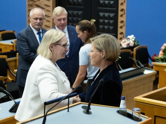Vabariigi Presidendi valimise I voor – valimistulemuste väljakuulutamine