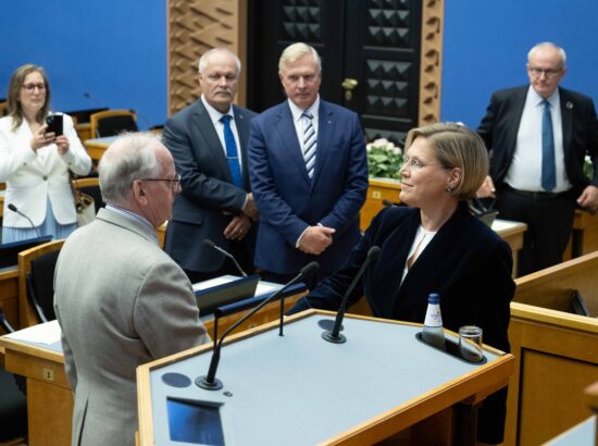 Vabariigi Presidendi valimise I voor – valimistulemuste väljakuulutamine
