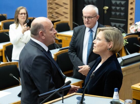 Vabariigi Presidendi valimise I voor – valimistulemuste väljakuulutamine