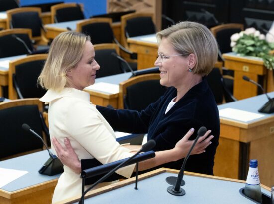 Vabariigi Presidendi valimise I voor – valimistulemuste väljakuulutamine