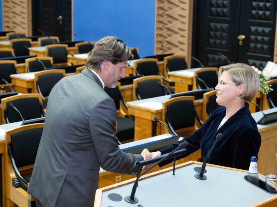 Vabariigi Presidendi valimise I voor – valimistulemuste väljakuulutamine