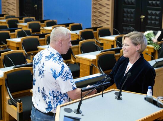 Vabariigi Presidendi valimise I voor – valimistulemuste väljakuulutamine